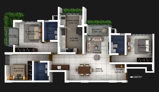 premium flats in kozhikode